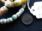 Fur Trade Era  Native American Trade Bead Necklace  24  Circ    Ott-0926 09284