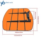Tuff Tractor Rops Canopy 52     52  For 2  X 2  Or 2  X 3  Mower Umbrella-orange