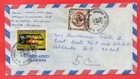 Honduras Topic Jfk Kennedy Overprint Stamp   Official Mixed Use Cover To Us 1970
