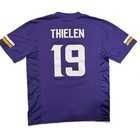 Minnesota Vikings Adam Thielen Jersey Youth Large 14-16 Purple Nfl Football Boys