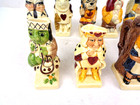 Tony Wood For Perennis Alice In Wonderland 3 5  Toby Jug Bundle X10 Rare