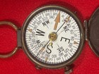 Vintage Brass Wwi Plan Ltd Us Engineer Corp Compass