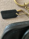 Vintage Coach 7105 Mini City Key Fob Bag Charm-black