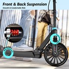 Kick Scooter For Ages 6  Kid  Teens Adults Foldable Lightweight Max Load 300 Lbs