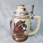 Anheuser Busch Beer Stein  living The Legacy  2001 Collector s Club Membership