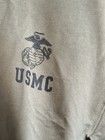 Brand New Usmc Pt Sweatshirt  Marine Issue  Military Green - Small Free Shipping
