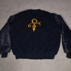 Vintage Prince Npg New Power Generation Jacket 2xl Usa Black Leather cotton