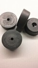 1 1 2 X 5 8  Tapered Rubber Feet Bumper W washer   1  Mounting Screws - Lot Of 4