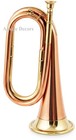 Solid Copper Bugle   Brass Bugle Us Military Cavalry Horn   Gift For Adults