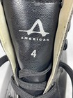 American Athletic Black Figure Ice Skates Women youth Sz 4 Recreational Classic