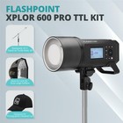 Flashpoint Xplor 600pro R2 Ttl Battery-powered Monolight Kit With Softbox And C-