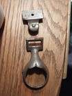 Patent 1917 Two-piece Steel Wall Mount Mop Broom Holder Unique Antique 