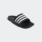 Adidas Adilette Comfort Black White Stripe Slides Men s 11 Women s 12 Nib