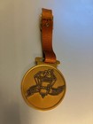 75th Year John Fabick Co 1917-1992 Medallion Watch Key Fob Nos Caterpillar
