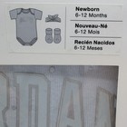 Jordan Baby Girl 3-piece Gift Set Bodysuit Headband Booties Outfit Set 6-12m Nib