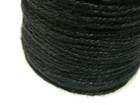 2mm Black Hemp Twine Cord Jewelry Making Stringing Material - Colored Black