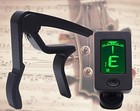 Capo Black Guitar Capo With Tuner Set guitar Clip On Tuner For Acoustic Guita   