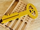 Folger Adam Joilett Prison jail Key Replica Locksport Collector Decoration 