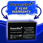 Powerstar 12v 7ah Sla Battery For Apc Ups Backup Bk500m Gs Portalac Px12072hg