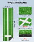 10 x3  Softball Pitching Rubber Mat Indoor Outdoor Mound Training Aid