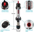 50 Watt Aquarium Heater Submersible Adjustable Temperature Fish Tank 50watt 