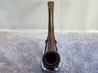 Straight Sandblasted Finish Billiard Briar Estate Smoking Pipe