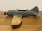 Vintage Hubley Airplane Die Tou Cast Iron Wood 6 5    Long Usa
