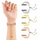 Woman Stainless Stee Metal Strap Iwatch Band For Apple Watch Series 6 5 4 3 2 1