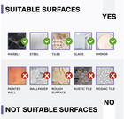 Kincmax Premium Shower Caddy  Self Adhesive Wall Shower Organizer  2-pack