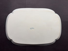 Vintage Nippon Vanity Dresser Tray Hand-painted Porcelain  Floral Bouquets