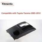 Center Console Shifter Bezel Carbon Fiber Fits Toyota Tacoma 2005-2015 