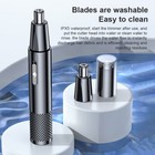 Electric Nose Ear Hair Trimmer Men s Shaver Clipper Groomer Cleaner Rechargeable