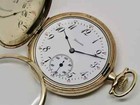 Antique 1921 Illinois Size 12 Hunting Case Pocket Watch