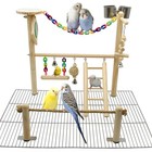 Bird Playground Top Cage  Parrot Gym Hanging Chewing Toys  Cage Top Play Stan   