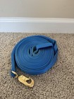 25    Nylon Blue Lunge Line With Handle End And Snap Hardware