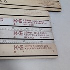 Keuffel   Esser K   E Leroy Lettering Set 3240-12  1000cl 80cl   X   A  B 3241 G
