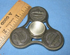 Nice Premium Brass Fidget Spinner    Tri-spinner With Pennies
