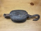 It   s Been Fun Sale  - Antique Wood Block Pulley -nautical Piece From Maine Coast