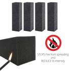 3 x 3 x 24  Acoustic Foam Panel Wedge Studio Soundproofing Wall Tile Bass Trap