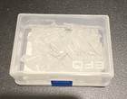 Nordson Efd 7018395 Dispensing Needle Tip  Straight  27ga  0 25  L  Clear  Ss 50