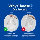 400 Pcs Clear Disposable Pedicure Spa Liners Foot Bath Bags For Massage Chair
