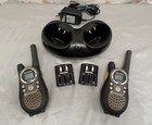 Motorola Talkabout T6500 Walkie Talkie Radios W charging Base   Extra Batteries