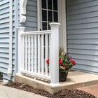 6 Ft  X 36 In   White Polycomposite Rail Kit Without Brackets