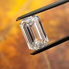 Natural D Color Loose 6 Ct Emerald Cut Lab Grown Cvd Diamond Vvs1 Certified
