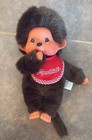 Monchichi Monchhichi Doll Sekiguchi Red Bib Monkey Plush Doll 7 