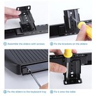 Under Desk Keyboard Tray  21  Wx15 d Sturdy Key Board Tray Under Desk Slide