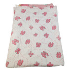 Disney Vtg 90s Minnie Mouse Reversible Comforter Twin Butterflies Flowers Fabric