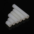 M3   3mm White Nylon Hex Spacer Standoff Pillar Female-female Screws Nylon66