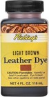 Fiebing Leather Dye 4 Oz Light Brown Leather Color Powder Dye