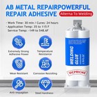 Metal Glue - High Strength  Heavy Duty Waterproof Epoxy Adhesive For Metal  Plas